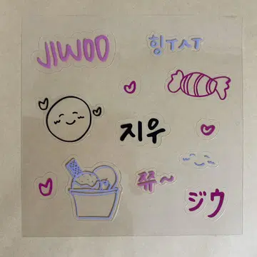 NMIXX 일본 공연 랜덤 데코 스티커 [지우]