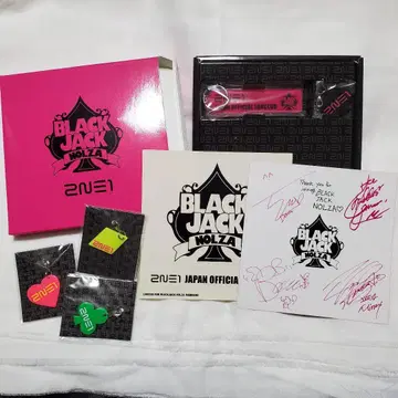2NE1 일본 공식 팬클럽 키링 세트 (상자 포함)