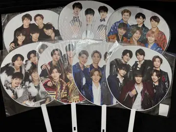 SixTONES 부채 단체