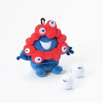 [새상품] 먁먁 볼 케이스 레드x블루x화이트