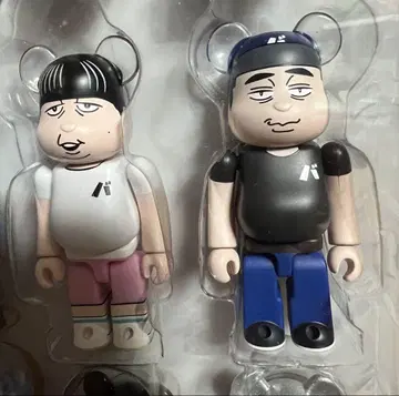 바나나맨 베어브릭 세타라 쓰네히로 히무라 유키 100% 피규어 2체 세트