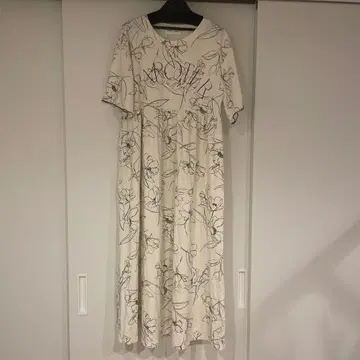 SNIDEL HOME 꽃 프린트 맥시 드레스