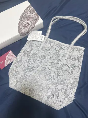 근자 레이스 토트백 그레이