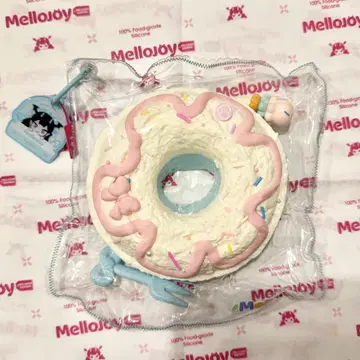 mellojoy 스퀴즈 클라우드 프리즈 도넛 시리즈 부드러운 하늘