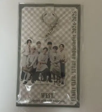 WEST. 아크릴 키링 패밀리 클럽 스토어