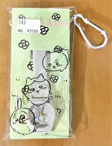 치이카와 가죽 시계 손목시계 벌레 모양 토끼 모두 모여