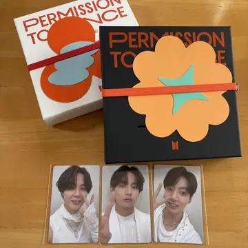 BTS PERMISSION TO DANCE PTD 트레이딩 카드 포함