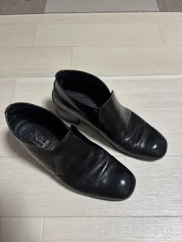 블랙 가죽 비즈니스 슈즈 가죽 부츠
