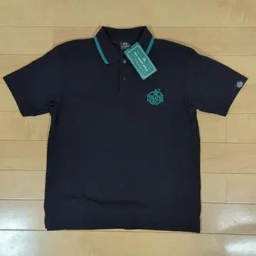 GU Mrs. GREEN APPLE 피케 셔츠 블랙 남성용 M