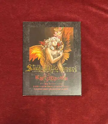 오비 포함 코지마 후미 화집 Santa Lilio Sangre 붉은 백합