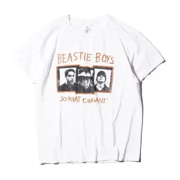 품절 상품 BEASTIE BOYS 티셔츠 XL 화이트 비스티 보이즈