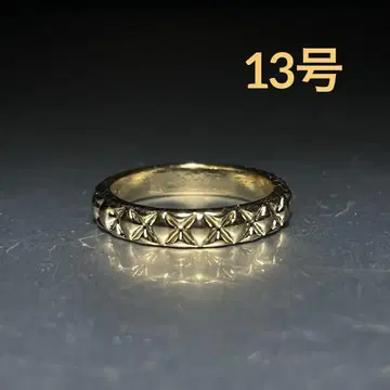 빈티지 패션 링 골드 13호 에타니티 링 X자
