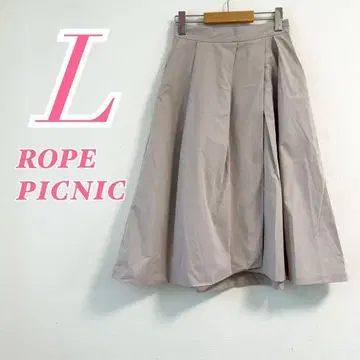 ROPE PICNIC 플레어 스커트 L 사이즈 핑크 오피스 캐주얼