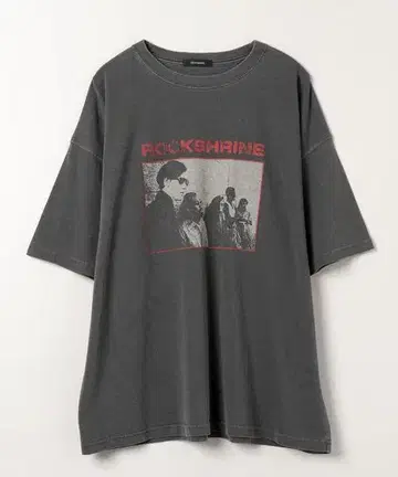 새 제품 미사용 태그 부착 ROCKSHRINE 빈티지 티셔츠