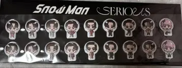 SnowMan SERIOUS 특별 선물 스노푸쿠 스티커