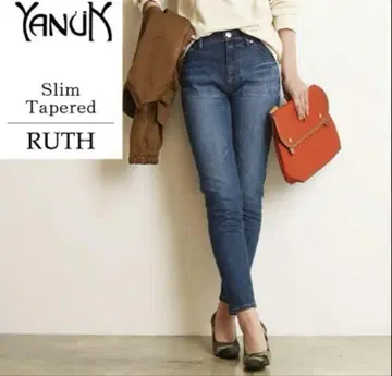 YANUK 슬림 테이퍼드 데님 RUTH