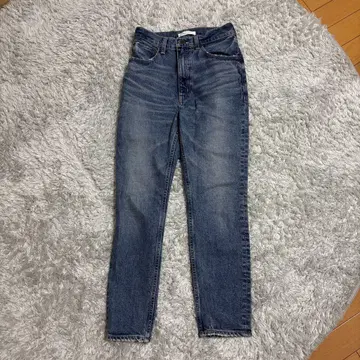 MOUSSY 하이웨이스트 스트레이트 데님