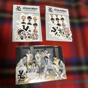 Snow Man LIVE TOUR 2022 스티커(씰) 사진 세트