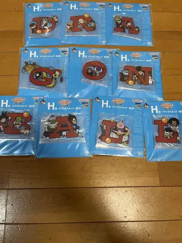 첫 번째 추첨 드래곤볼 어셈블 컬렉션 H상 전 10종