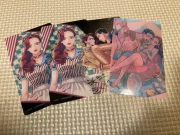 다음 생에는 다른 사람이 되고 싶어. 콜라보 카페. 클리어 카드.