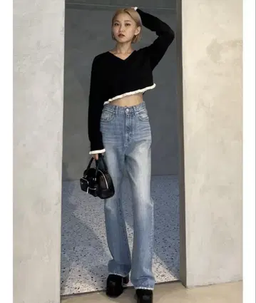 EMODA 하이웨이스트 플레어 진