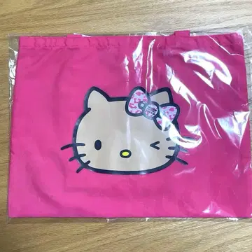 [미사용 새상품] 햇볕에 탄 키티 토트백 핑크