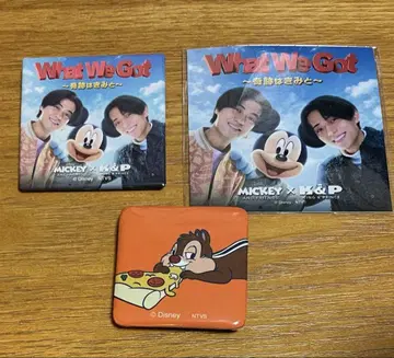 [미사용 새상품] King & Prince 미키 프렌즈 콜라보 굿즈