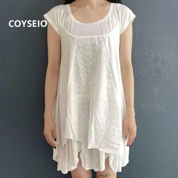 COYSEIO/FLOWER ONE PIECE / WHITE