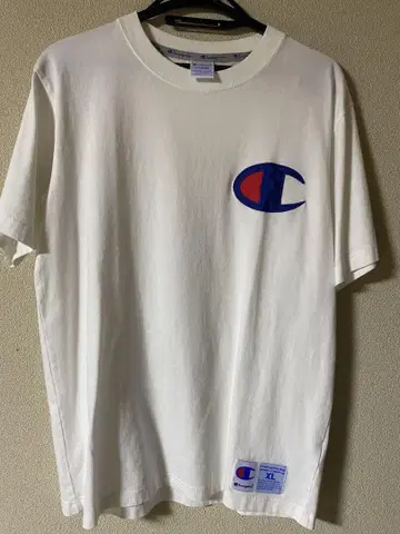 Champion XL 화이트 티셔츠
