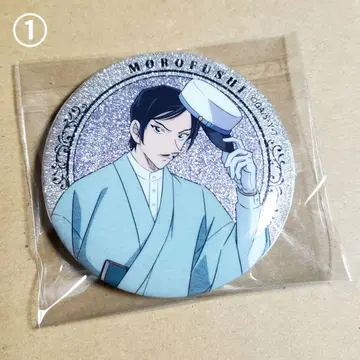 명탐정 코난 거리 산책 기모노 캔 배지 모로부시 타카아키 레어 글리터