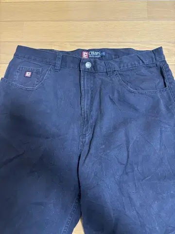 CHAPS 블랙 데님 다크 블루 W36L32