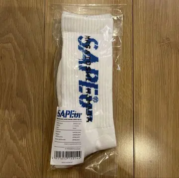 SAPEur 사풀 하마다 마사토시 콜라보 남성용 로고 삭스