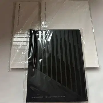 THE WINGS TOUR 페이퍼 프레임 세트 프로그램 북