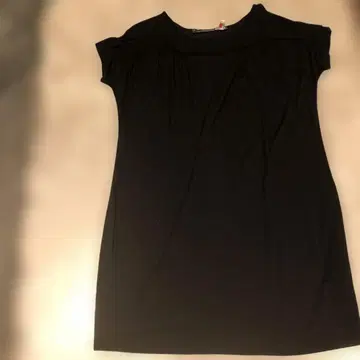 SPORTMAX 블랙 반팔 원피스
