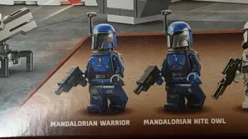 LEGO Star Wars 75373 만달로리안 미니 피규어 2개