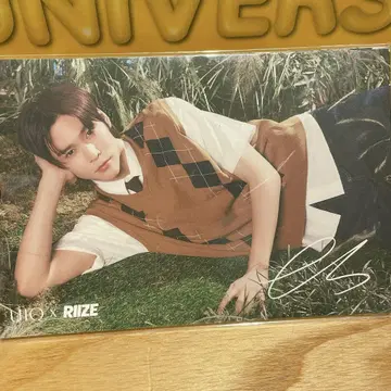 RIIZE 엽서 일본 UIQ POPUP 특전 다이칸야마 츠타야
