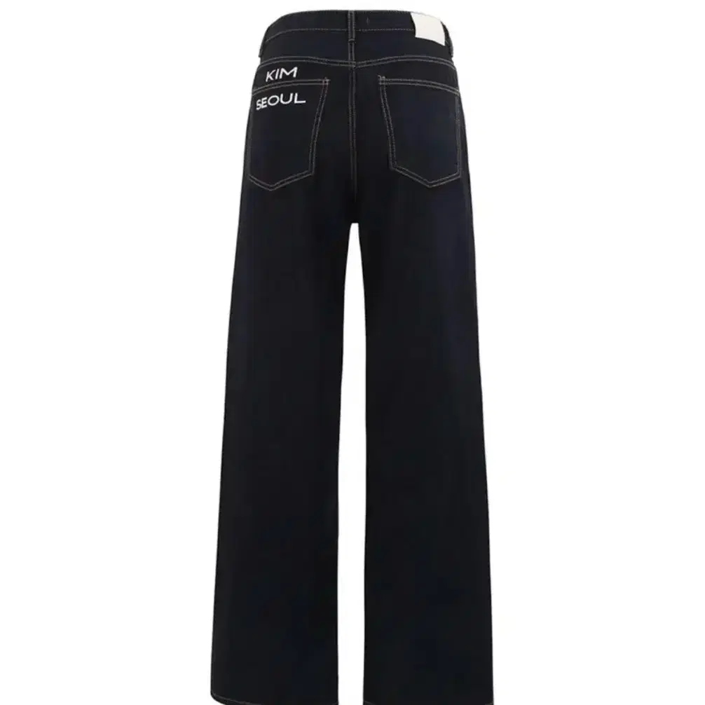 Sculptor] Rhinestone Lowrise Denim Mid Blue on Bunjang