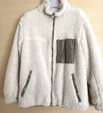 Bershka 리버시블 오버사이즈 보아 재킷 XS
