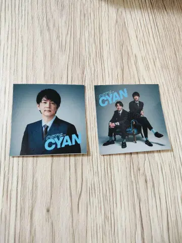 CITY 스티커 2매 세트