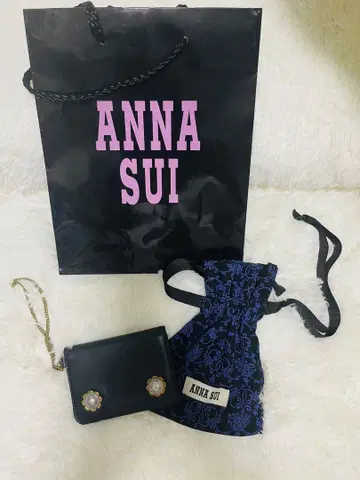 ANNA SUI 플라워 모티프 백