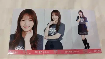 노기자카46 타무라 마유 후쿠오카 라이브 티셔츠 생사진 세트