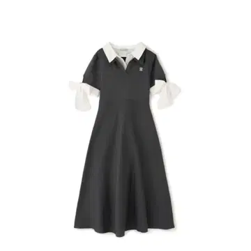 [ JILL by JILLSTUART ] 더블 카라 니트 원피스