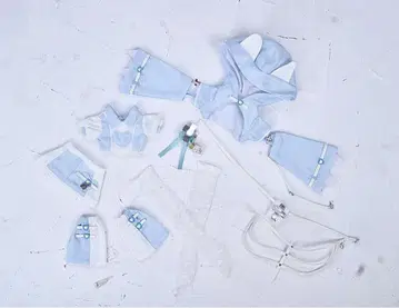 고양이 해커 코스튬 가발 세트
