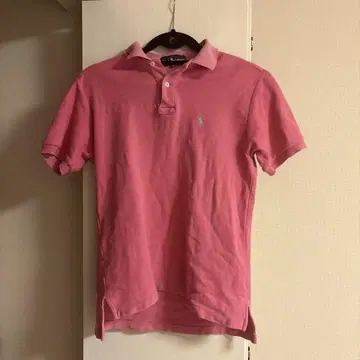 Ralph Lauren 핑크 피케 셔츠 M 사이즈