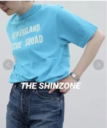 신존 THE SHINZONE 레스큐 티셔츠 RESCUE TEE