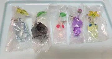 피크민 표시 키링 5개 세트