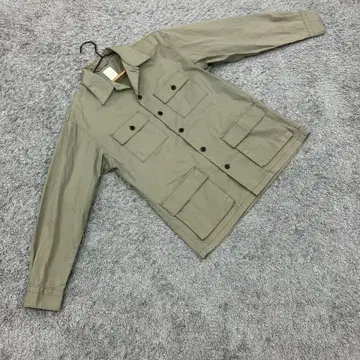 BACK NUMBER 남성용 사파리 자켓 발수 가공 카키(M)