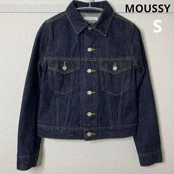 MOUSSY 데님 자켓 여성용 돌려입기 파랑 예쁨 캐주얼 데님