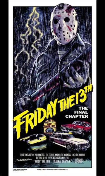 로킨 제리 빈 Friday The 13th 제이슨 포스터 정품