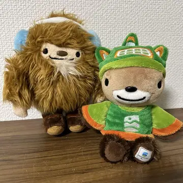 [ 희귀 2개 세트 ] 밴쿠버 올림픽 봉제 인형 콰치 수미